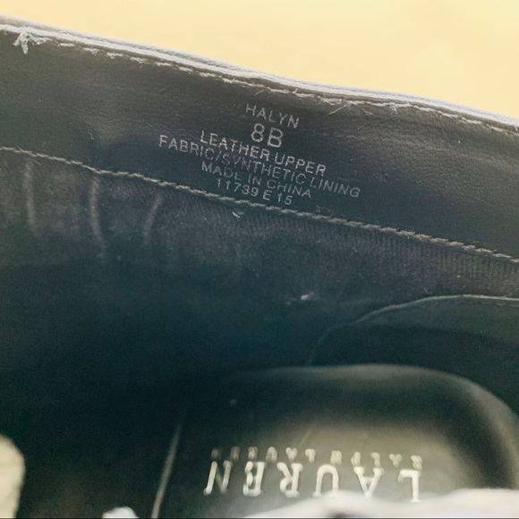 Ralph Lauren Women Halyn Bootie Black Size 8M - Picture 4 of 5